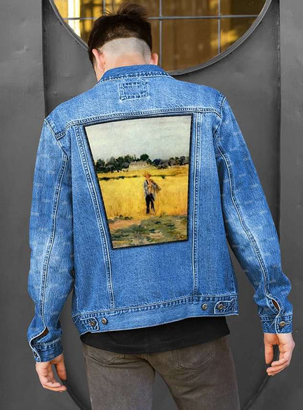 Ekran W pszenicy Berthe Morisot