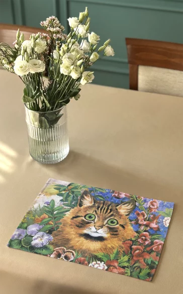 Podkładka na stół Studium kota Louis Wain