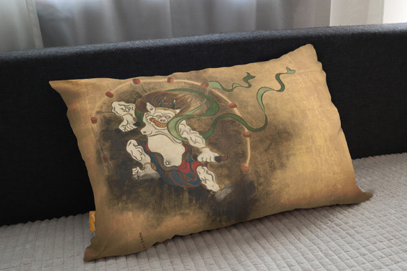 Poduszka Bóg piorunów Ogata Korin