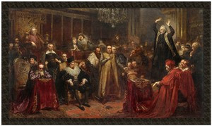 Naszywka Kazanie Skargi Jan Matejko