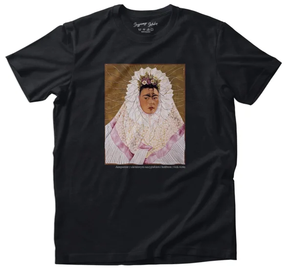 Koszulka z nadrukiem Diego w moich myślach Frida Kahlo