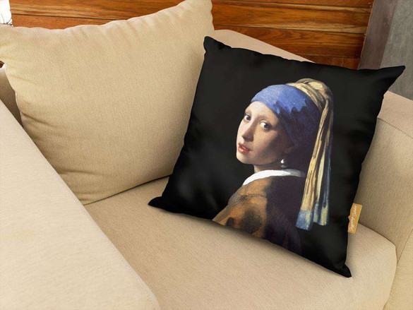 Poduszka Dziewczyna z perłą Jan Vermeer