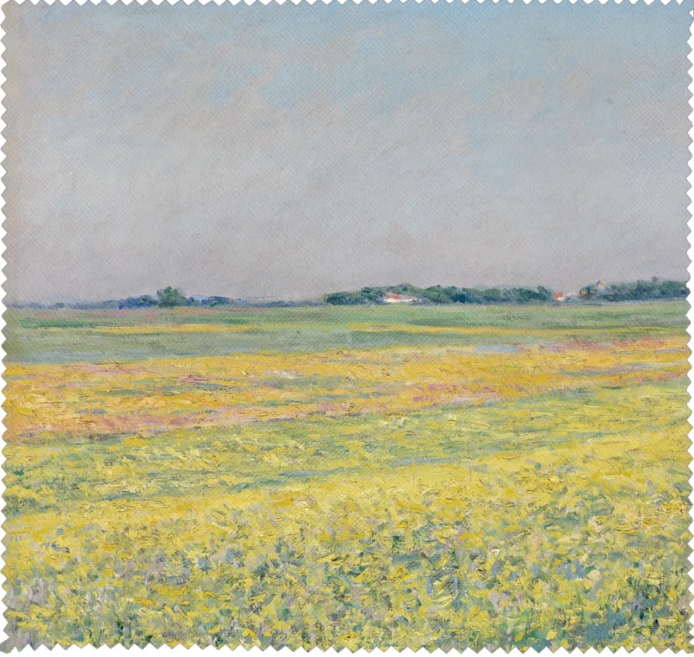 Ściereczka do okularów Równina Gennevilliers, żółte pola Gustave Caillebotte