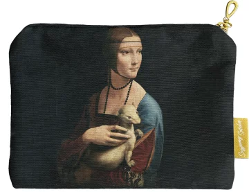 Kosmetyczka mini Dama z gronostajem Leonardo da Vinci