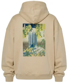 Bluza oversize Wodospady Yoro w prowincji Mino Katsushika Hokusai