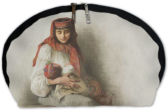 Kosmetyczka Wieśniaczka z dzieckiem Anna Bilińska-Bohdanowiczowa