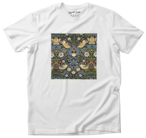 Koszulka z nadrukiem Kradzież truskawek William Morris