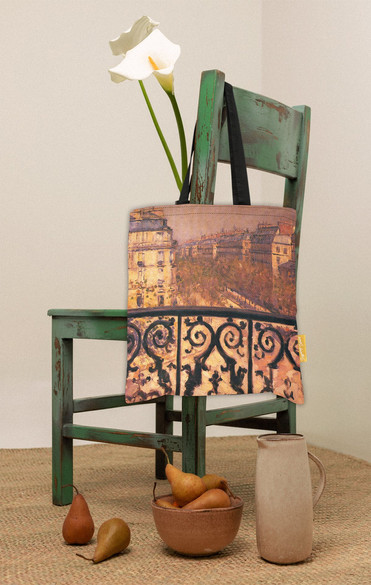 Torba na ramię Balkon w Paryżu Gustave Caillebotte