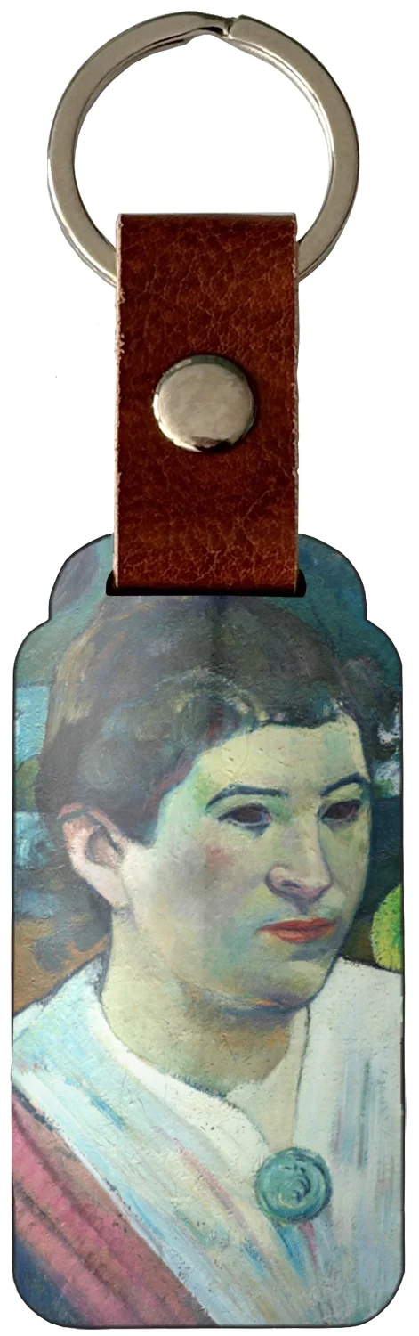 Brelok Kobieta na tle martwej natury, Cezanne Paul Gauguin