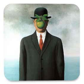 Podkładka pod kubek Syn człowieczy René Magritte