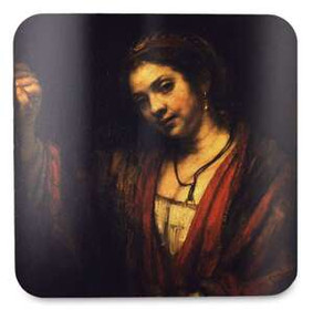 Podkładka pod kubek Portret Hendrickje Stoffels Rembrandt