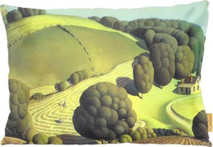 Poduszka Young Corn Grant Wood