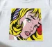 Koszulka z nadrukiem Girl with Hair Ribbon Roy Lichtenstein