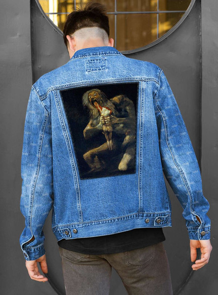 Ekran Saturn pożerający własne dzieci Francisco Goya