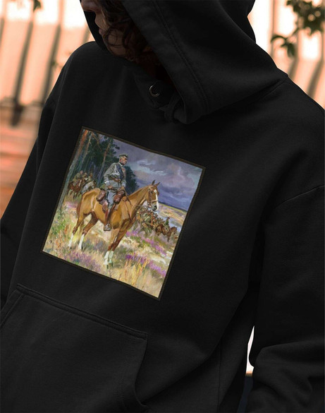 Bluza z naszywką Józef Piłsudski na Kasztance Wojciech Kossak