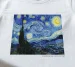 Koszulka z nadrukiem Gwiaździsta Noc Vincent Van Gogh