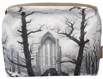 Kosmetyczka kuferek Cmentarz w śniegu Caspar David Friedrich
