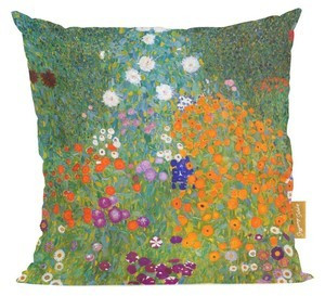 Poduszka Flower garden Gustav Klimt