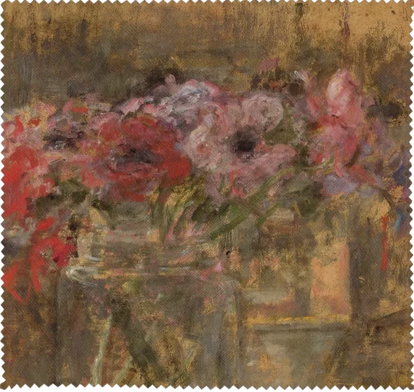 Ściereczka do okularów Kwiaty - Anemony Olga Boznańska