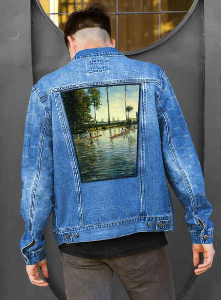 Ekran Rejs łodzią na rzece Yerres Gustave Caillebotte