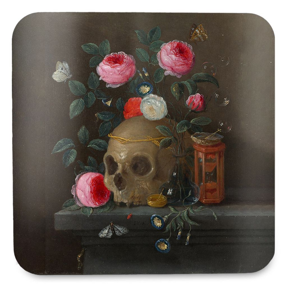 Podkładka pod kubek Vanitas martwa natura Jan van Kessel (starszy)