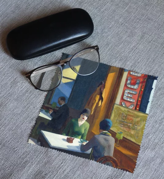 Ściereczka do okularów Mieszanka potraw Edward Hopper