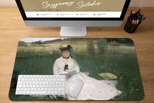 Podkładka Czytanie (portret Edmy Morisot) Berthe Morisot 60x40cm