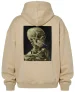 Bluza oversize Czaszka z palącym się papierosem Vincent Van Gogh