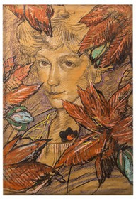 Magnes Portret Zofii Małeckiej Witkacy