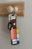 Brelok Kompozycja w czerwieni, żółci, błękicie i czerni Piet Mondrian