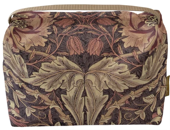Kosmetyczka kuferek Tkanina z wiciokrzewem William Morris