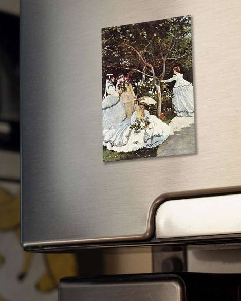 Magnes Kobiety w ogrodzie Claude Monet