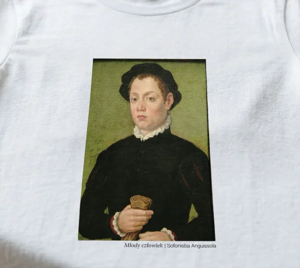 Koszulka z nadrukiem Młody człowiek Sofonisba Anguissola