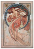 Magnes La Danse (Taniec) Alfons Mucha