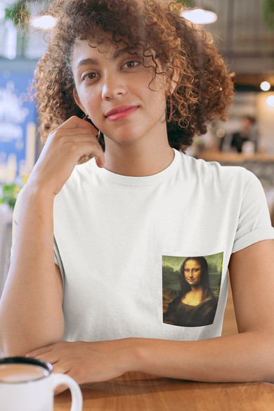 Koszulka z kieszonką MONA LISA 2