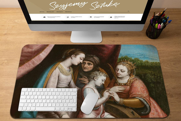 Podkładka Mistyczne zaślubiny świętej Katarzyny Sofonisba Anguissola 60x40cm