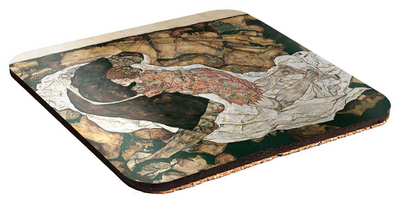 Podkładka pod kubek Death and the Maiden Egon Schiele