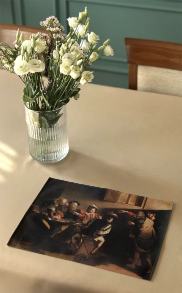 Podkładka na stół Powołanie świętego Mateusza Caravaggio