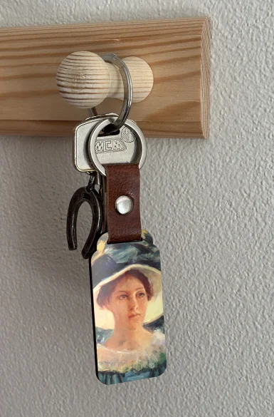 Brelok Młoda kobieta w ogrodzie Mary Cassatt