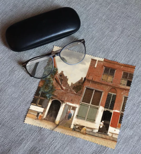 Ściereczka do okularów Uliczka Jan Vermeer