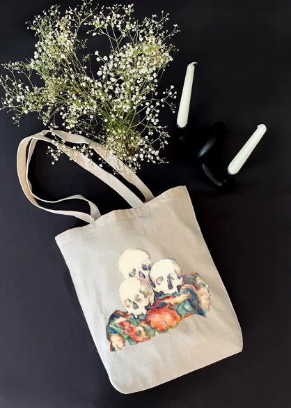 Torba bawełniana Trzy czaszki Paul Cezanne