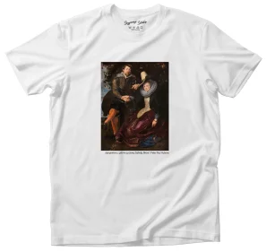 Koszulka z nadrukiem Autoportret z pierwszą żoną Izabelą Brant Peter Paul Rubens