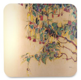 Podkładka pod kubek Fuchsia Branches (Sun Tree) Egon Schiele