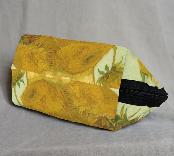 Kosmetyczka Martwa natura: wazon z piętnastoma słonecznikami Vincent Van Gogh