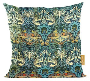 Poduszka Paw i smok William Morris