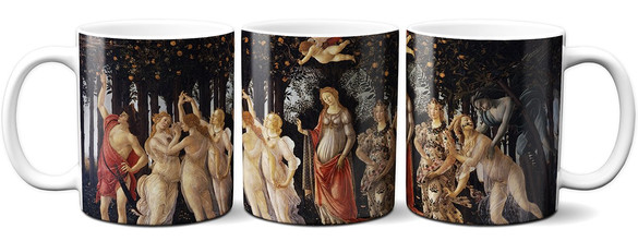 Kubek La primavera (Wiosna) Sandro Botticelli