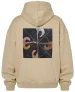 Bluza oversize Łabędź, Nr 7 Hilma af Klint