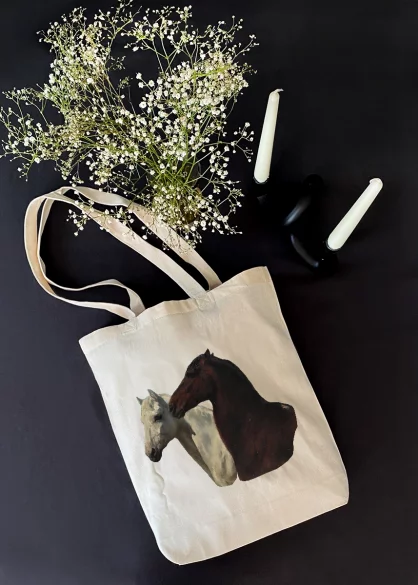 Torba bawełniana Targ koni Rosa Bonheur