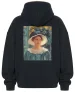 Bluza oversize Młoda kobieta w ogrodzie Mary Cassatt