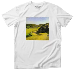 Koszulka z naszywką Droga w Maine Edward Hopper
